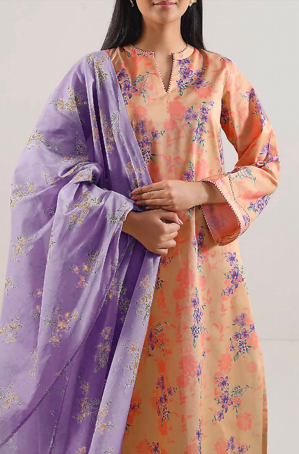 Kayseria Unstitched 3 Piece - Printed Fancy Khaddar Suit