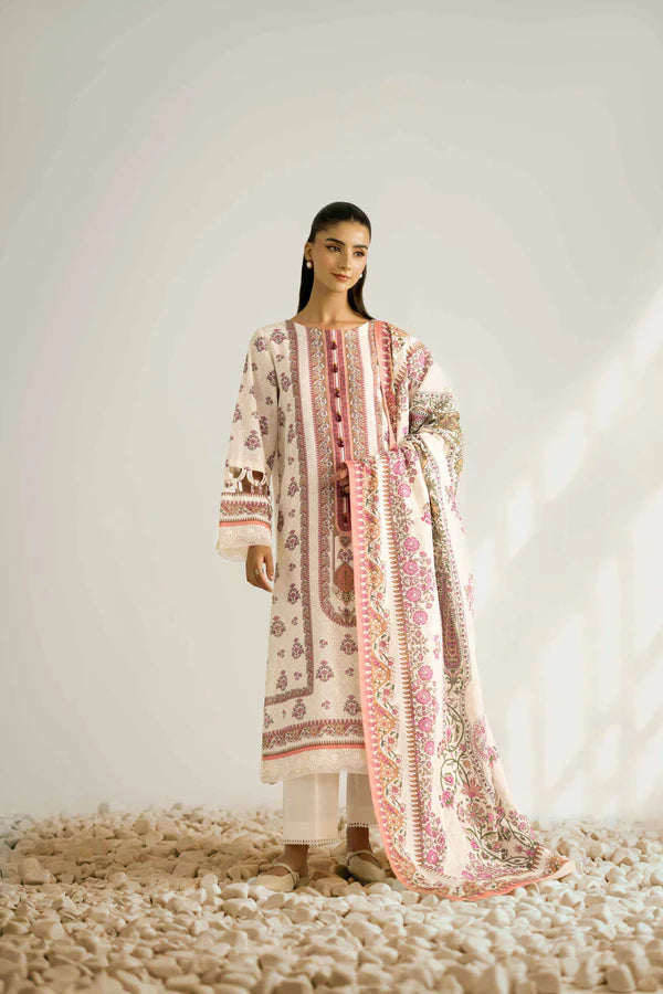 Nishat Unstitched 3 Piece - Printed Khaddar Suit - 42502418