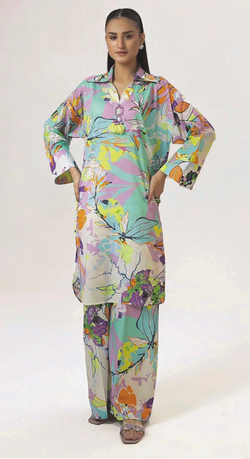 GULAHMED Summer Unstitched Digital Printed Lawn