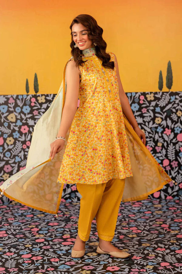 Nishat Unstitched 3 Piece | Printed Loose Fabric