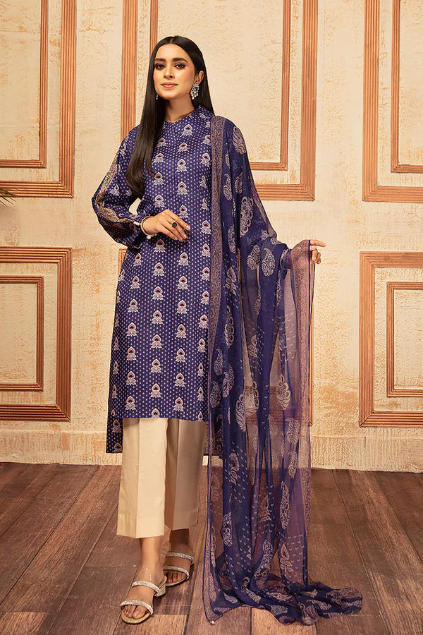 Nishat Unstitched 2 Piece | Printed Suit