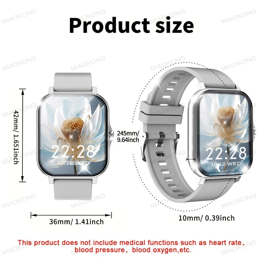 Smart Watch with Call | Messages | 4.65cm Touch Screen