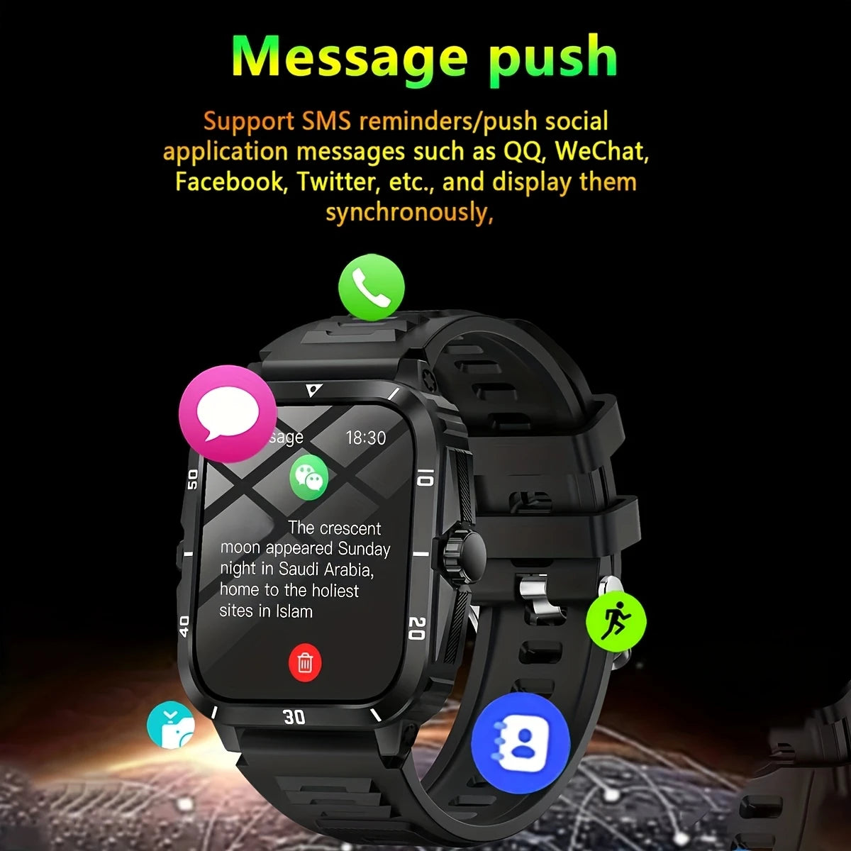 Men’s & Women’s Smart Watch | 4.98cm Screen | Call & Fitness Tracker with Voice Control