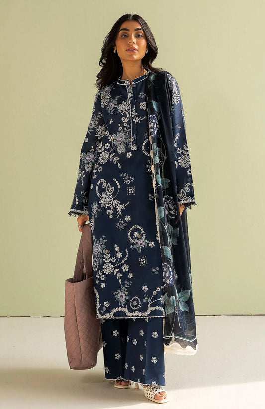 COCO Unstitched 3 Piece - Printed Khaddar Suit