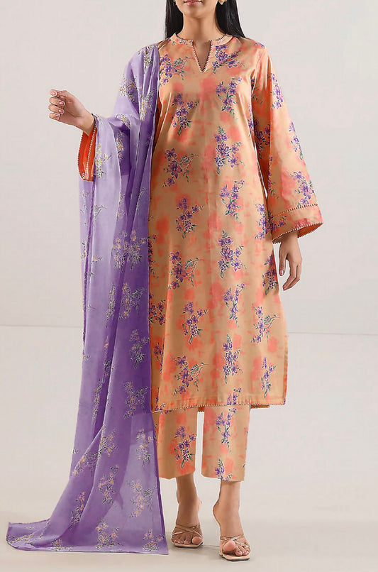 Kayseria Unstitched 3 Piece - Printed Fancy Khaddar Suit