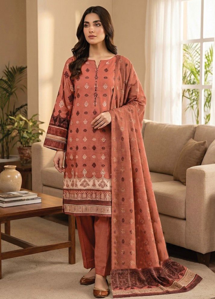 Sapphire Jacquard Unstitched 3 Piece