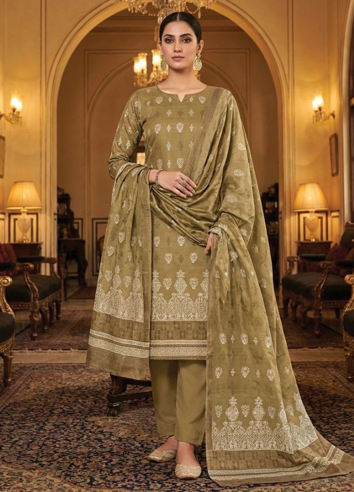 Sapphire Jacquard Unstitched 3 Piece