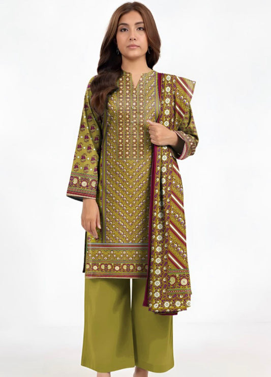 Alkaram Unstitched 3 Piece - Printed Vintax Suit