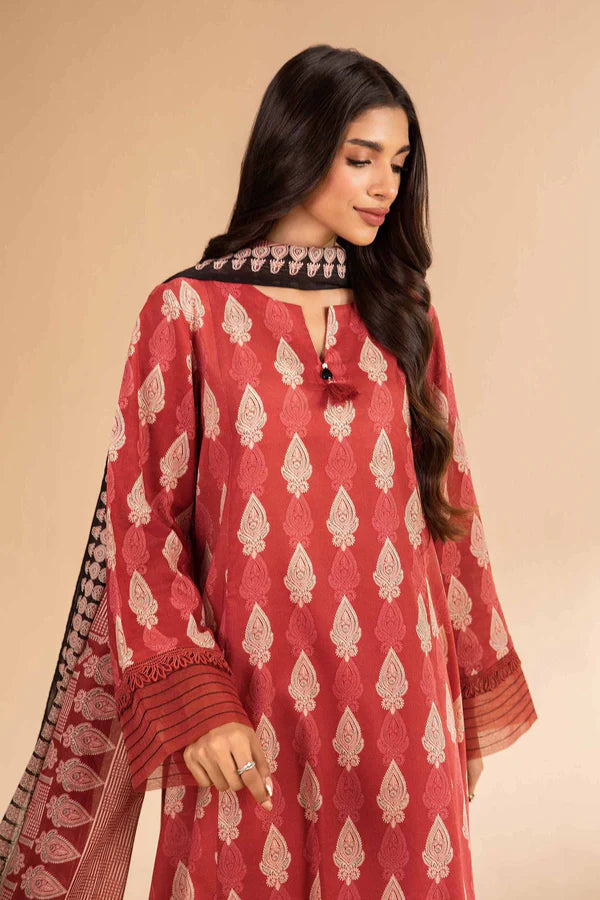 Nishat Unstitched 3 Piece - Printed Khaddar Suit - 42501972
