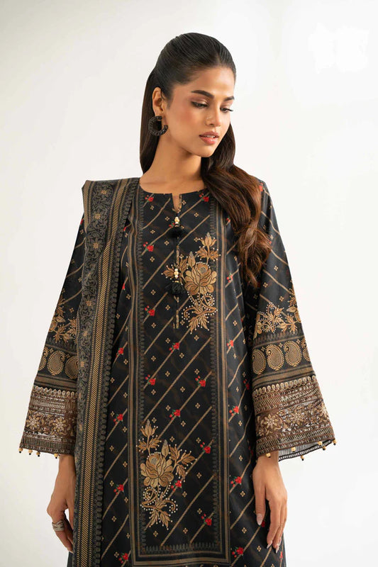 Nishat Unstitched 3 Piece - Printed Khaddar Suit - 42501980