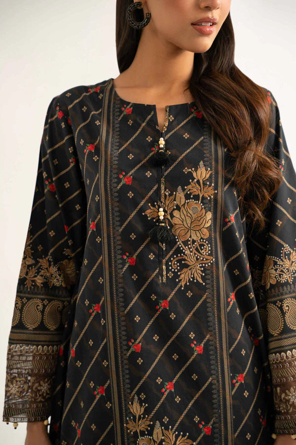 Nishat Unstitched 3 Piece - Printed Khaddar Suit - 42501980