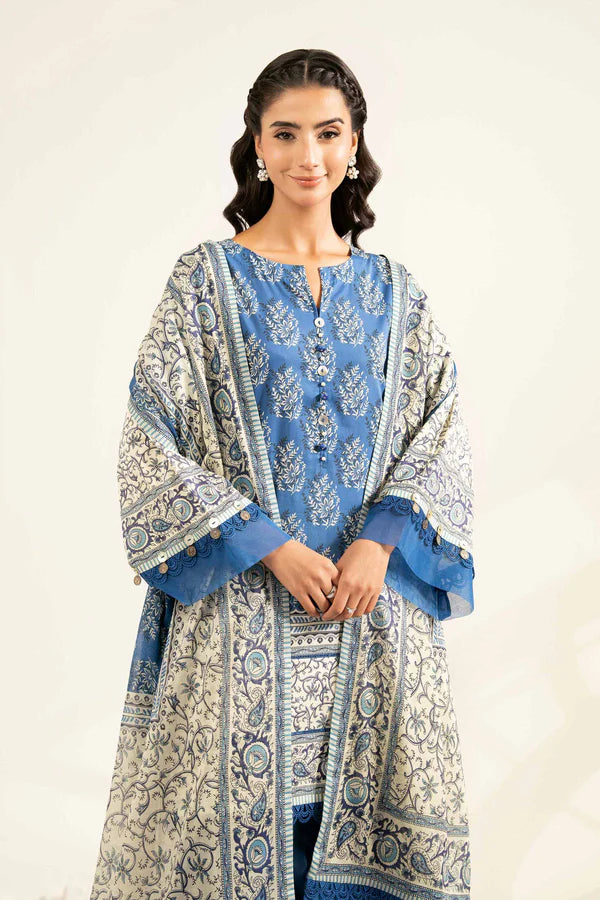 Nishat Unstitched 3 Piece - Printed Khaddar Suit - 42502086