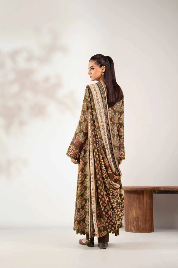 Nishat Unstitched 3 Piece - Printed Khaddar Suit - 42502367