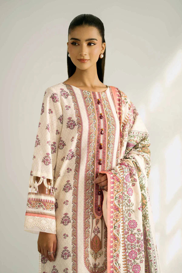 Nishat Unstitched 3 Piece - Printed Khaddar Suit - 42502418