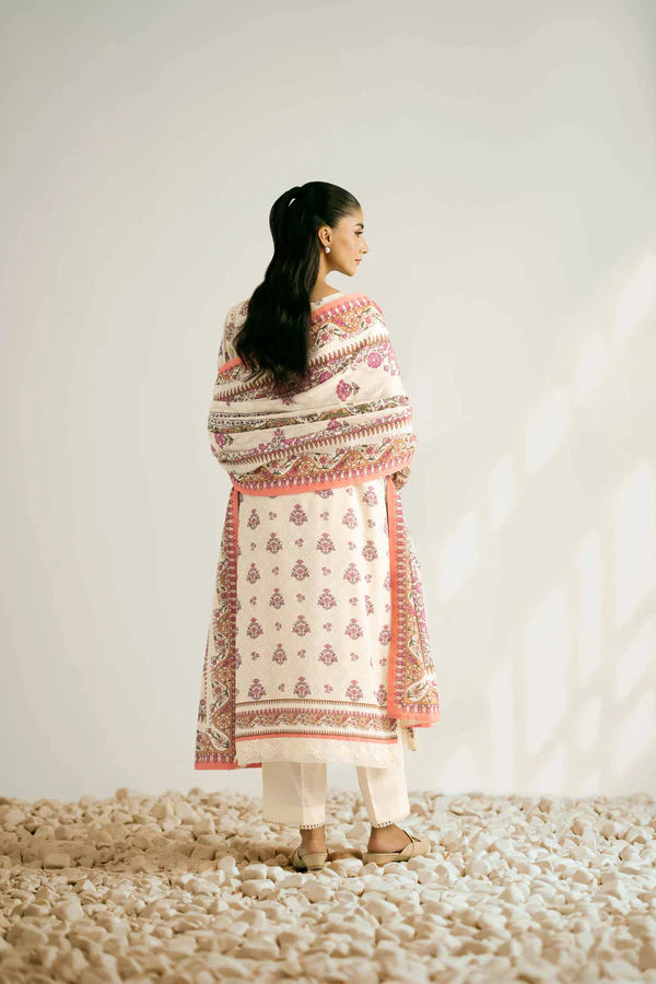 Nishat Unstitched 3 Piece - Printed Khaddar Suit - 42502418