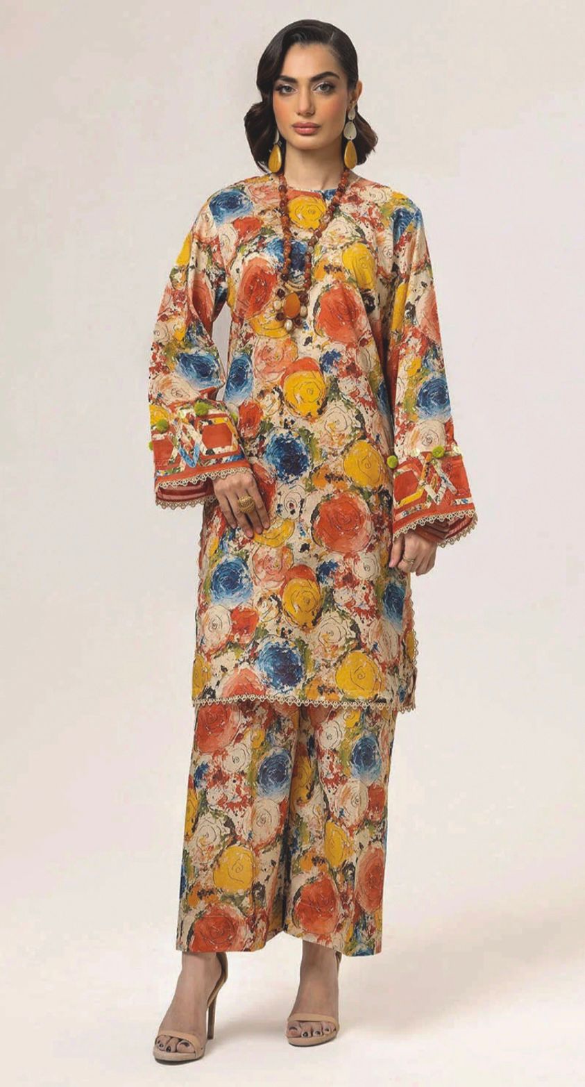 GULAHMED Summer Unstitched Digital Printed Lawn