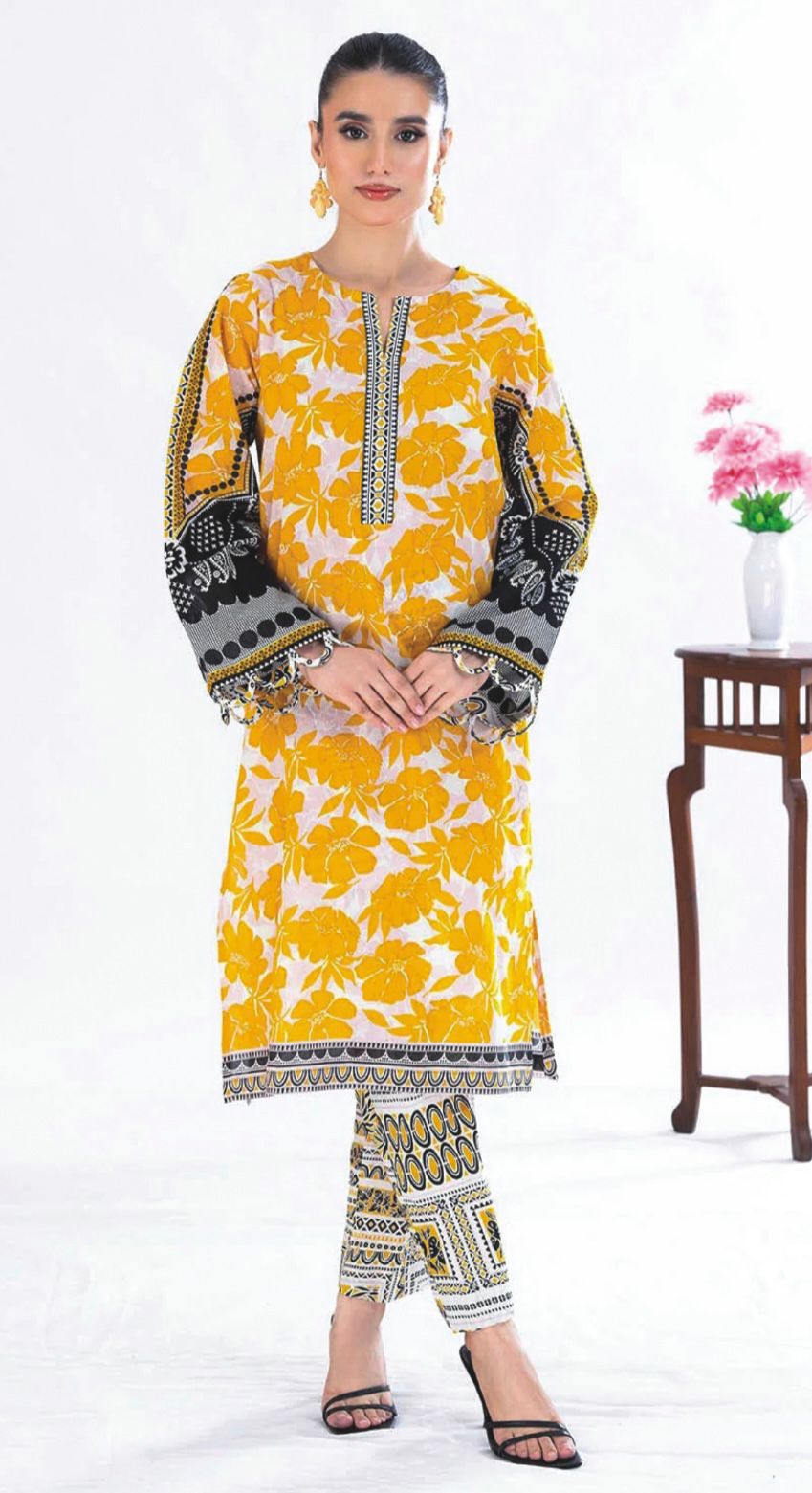 GULAHMED Summer Unstitched Digital Printed Lawn