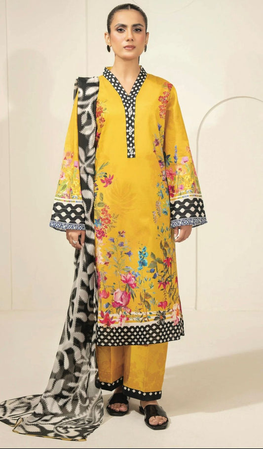 LIMELIGHT Summer Unstitched Digital Printed Lawn