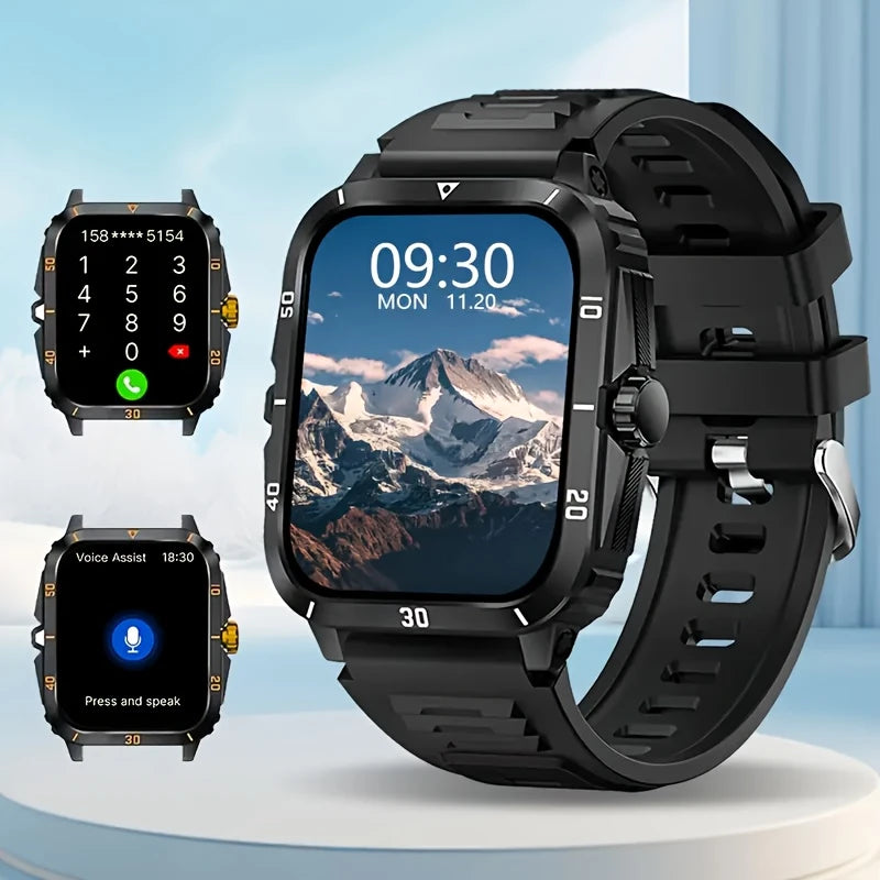 Men’s & Women’s Smart Watch | 4.98cm Screen | Call & Fitness Tracker with Voice Control