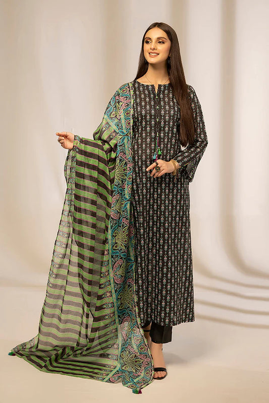 Nishat Unstitched 3 Piece | Printed Suit