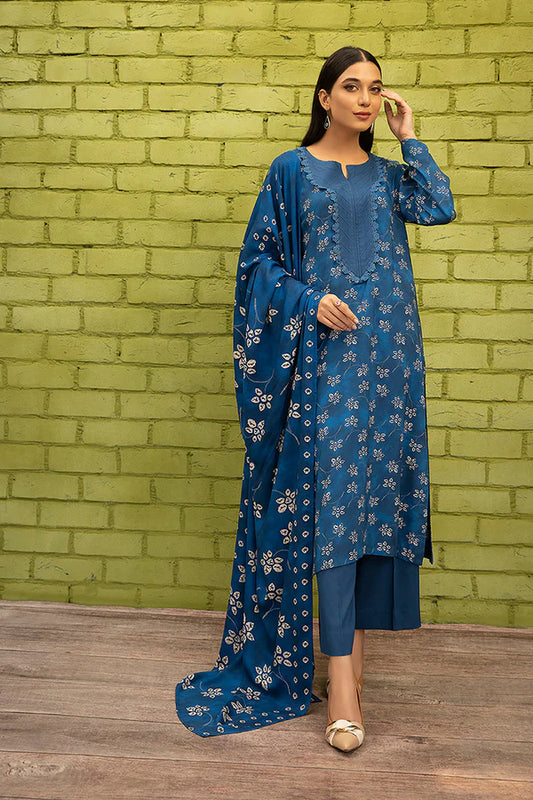 Nishat Unstitched 3 Piece | Printed Suit