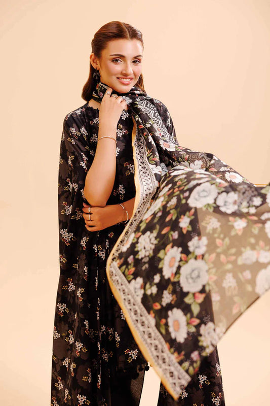 Nishat Unstitched 3 Piece | Printed Loose Fabric