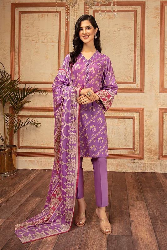 Nishat Unstitched 3 Piece | Printed Suit