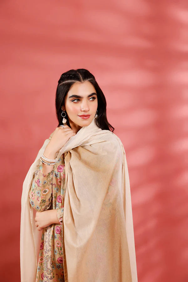 Nishat Unstitched 3 Piece | Printed Suit