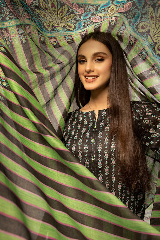 Nishat Unstitched 3 Piece | Printed Suit