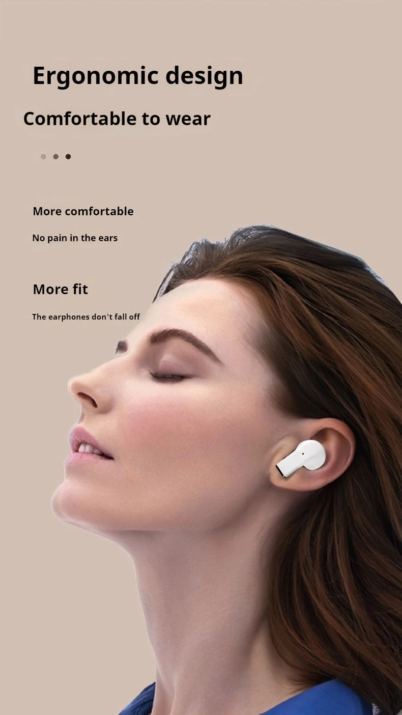 Wireless Earbuds | Deep Bass | Stereo Sound| Type-C Charging | Mic for Calls | Android Compatible