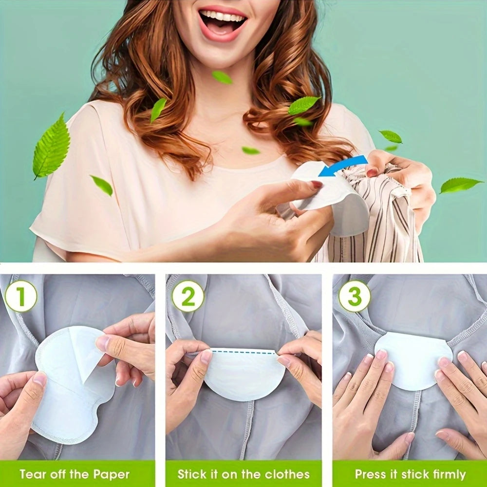 Underarm Pads With No Sweating | Invisible | Disposable & Breathable